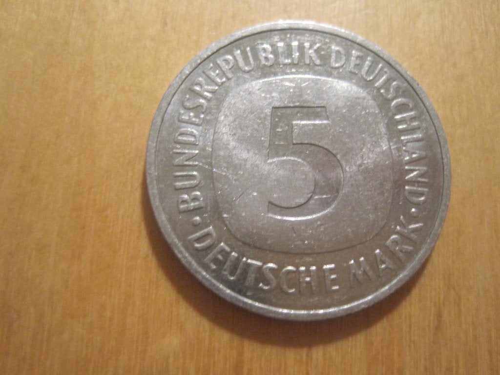 5 mark Duitsland, Verzenden, Duitsland, Losse munt
