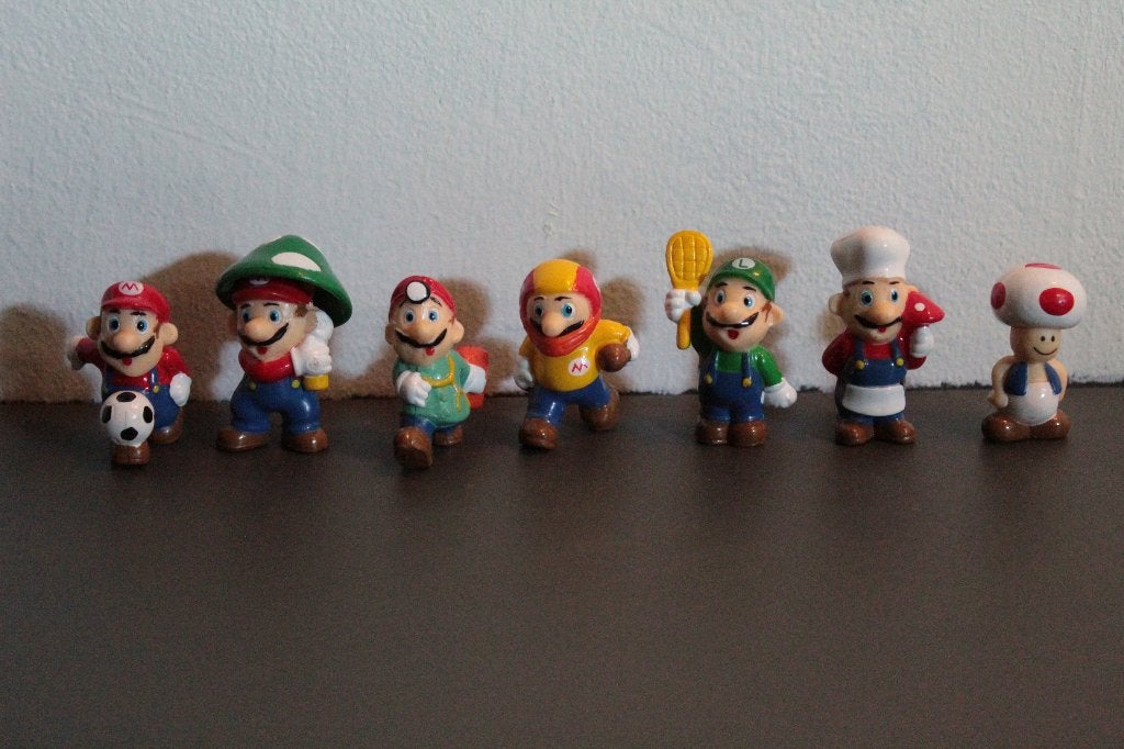 Zeldzame 2000 Super Mario Bros. figuurtjes, Verzamelen, Ophalen of Verzenden, Zo goed als nieuw