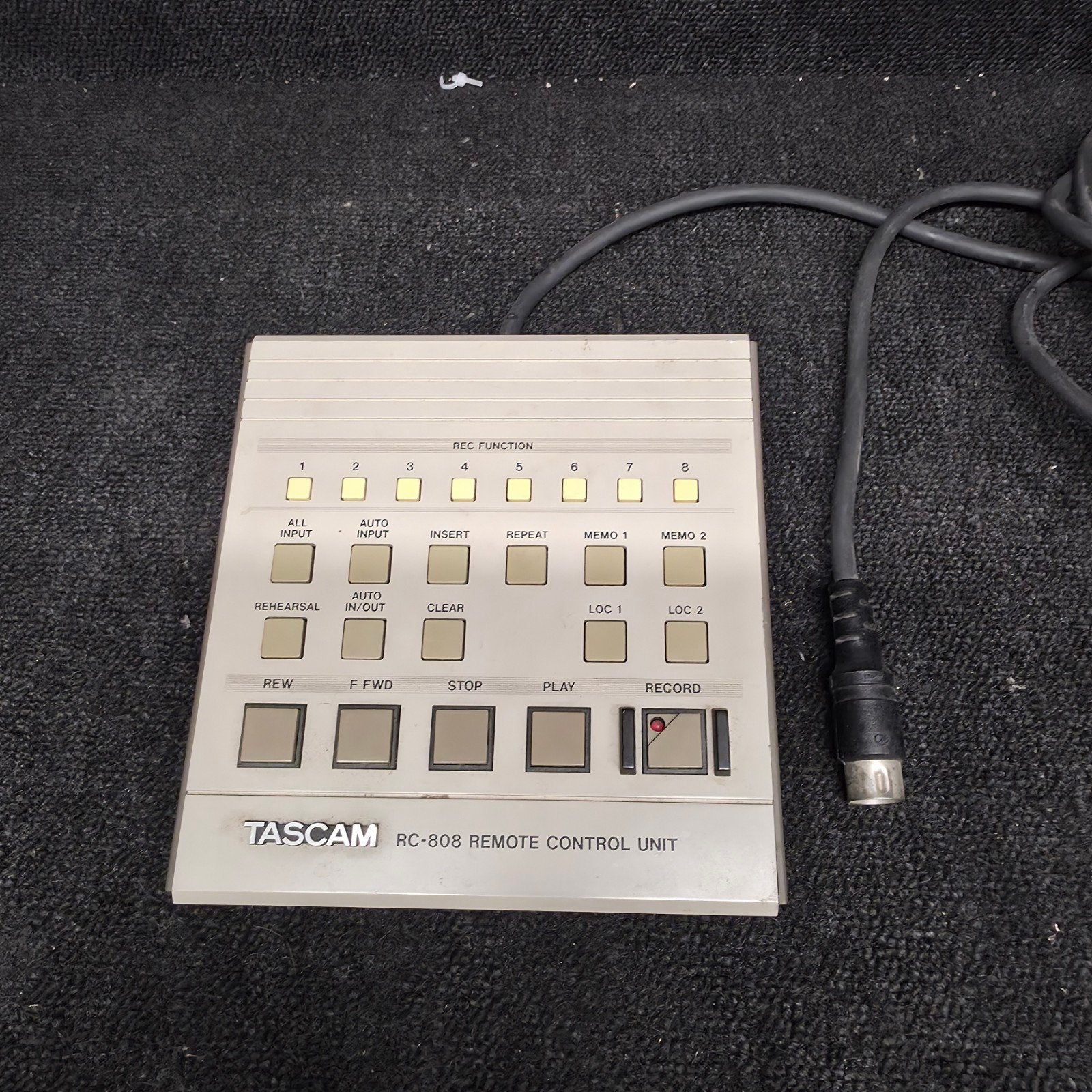 TASCAM RC-808 remote control unit, Ophalen of Verzenden, Gebruikt