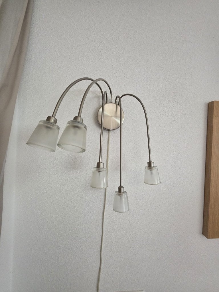 IKEA KRYSSBO wandlamp, Ophalen, Gebruikt, Glas