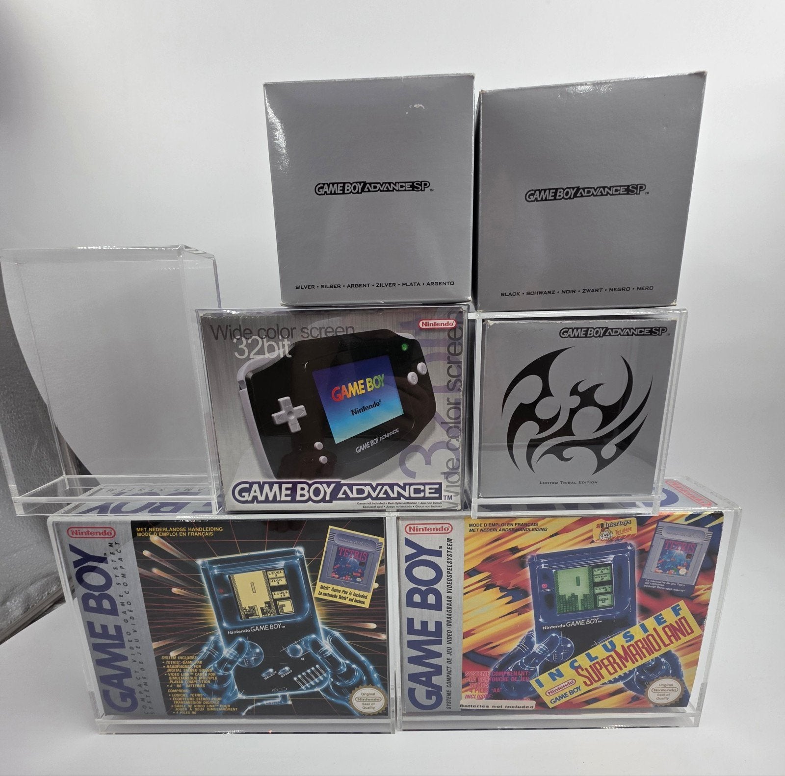 Collectie Nintendo Gameboy,Advance, SP (originele verpakking, Ophalen of Verzenden, Game Boy Advance SP