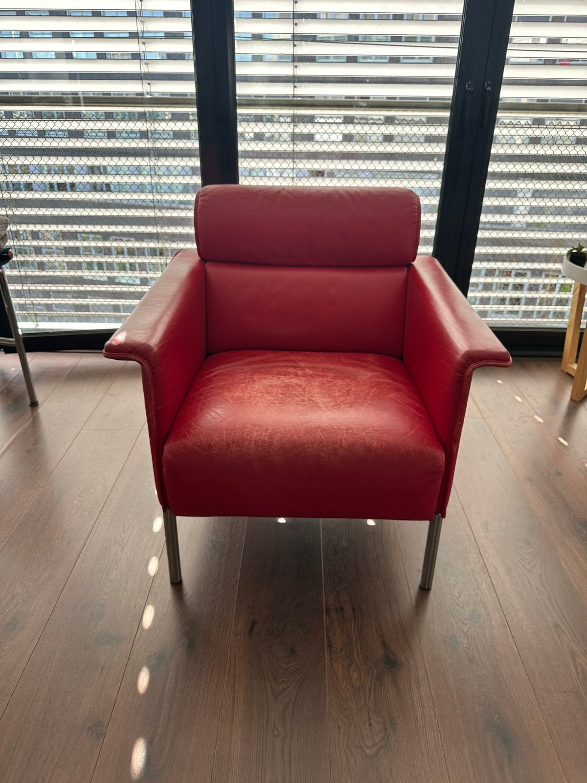 De Sede fauteuil, Ophalen, Gebruikt, 50 tot 75 cm, Leer