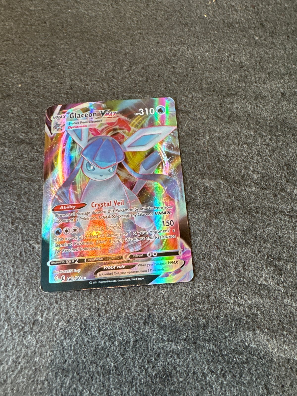 Pokémon kaarten collectie - Glaceon VMAX, Blaziken GX, Pikac, Ophalen of Verzenden, Zo goed als nieuw, Meerdere kaarten, Foil