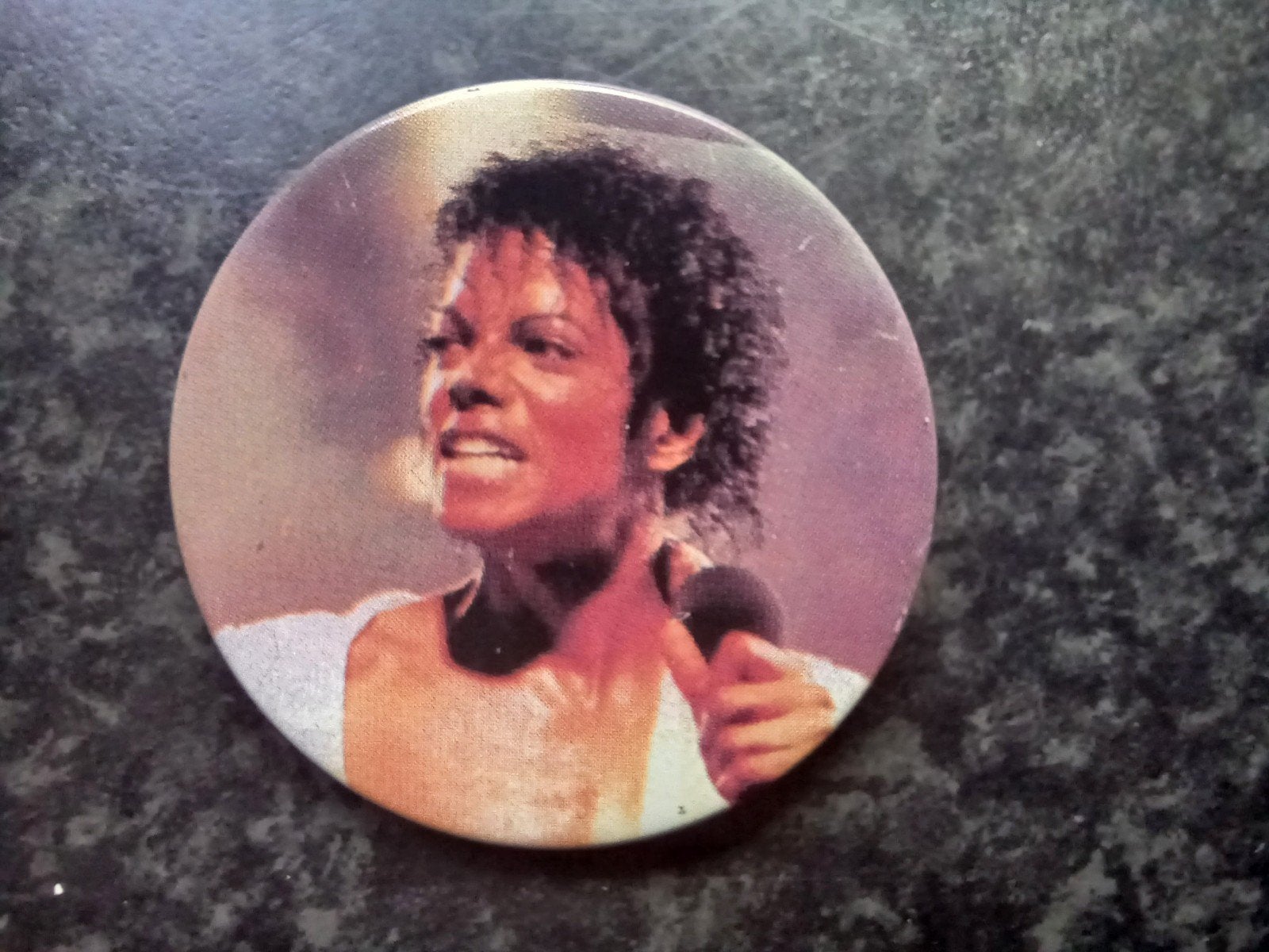 Button van Michael Jackson, Verzamelen, Ophalen, Gebruikt, Overige onderwerpen, Button
