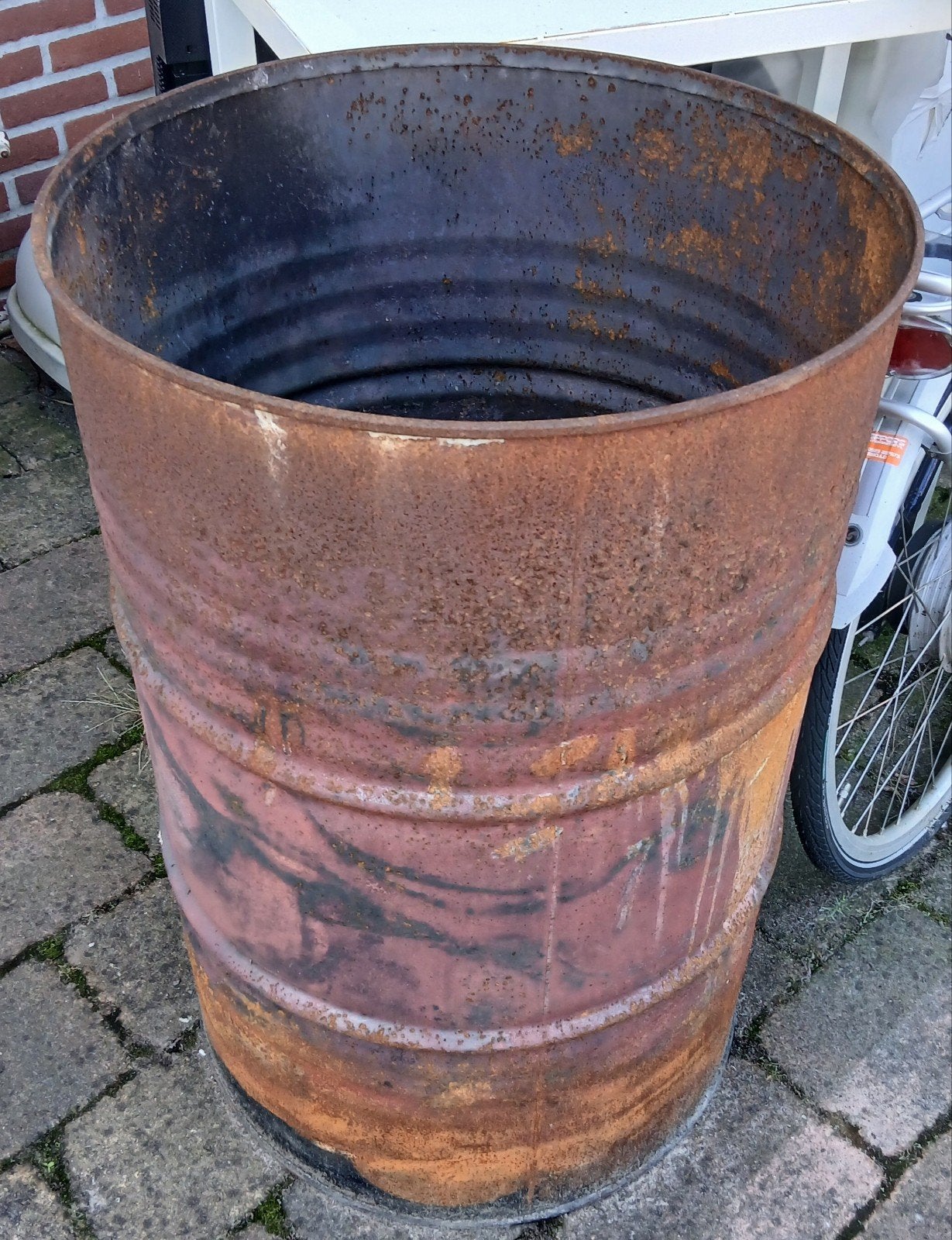 Gebruikte vuurton - Ideaal voor sfeervolle avonden, Tuin en Terras, Ophalen, Gebruikt, Vuurton