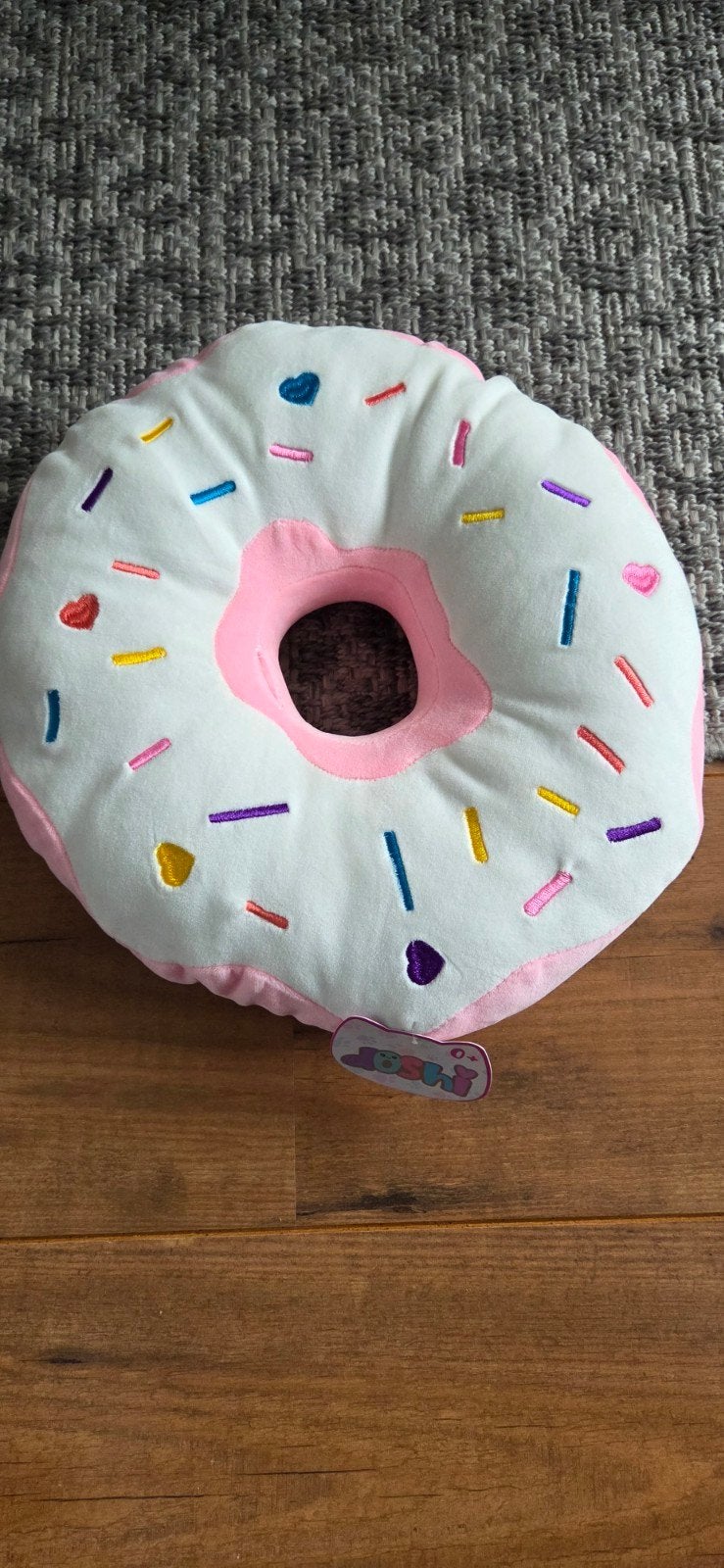 Leuk Doshi donut kussen - roze Zo goe, Ophalen, Overige merken, Overige karakters, Overige typen