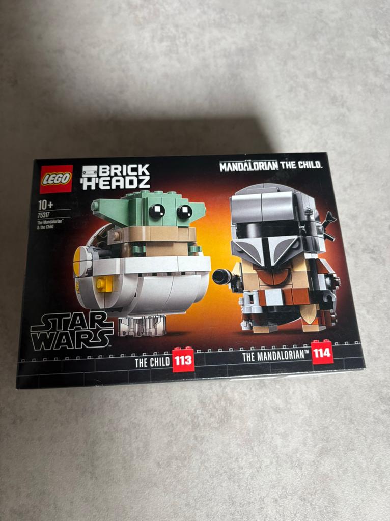 Lego BrickHeadz the mandalorian and child - 75317 - nieuw, BrickHeadz, Lego, Nieuw, Ophalen of Verzenden
