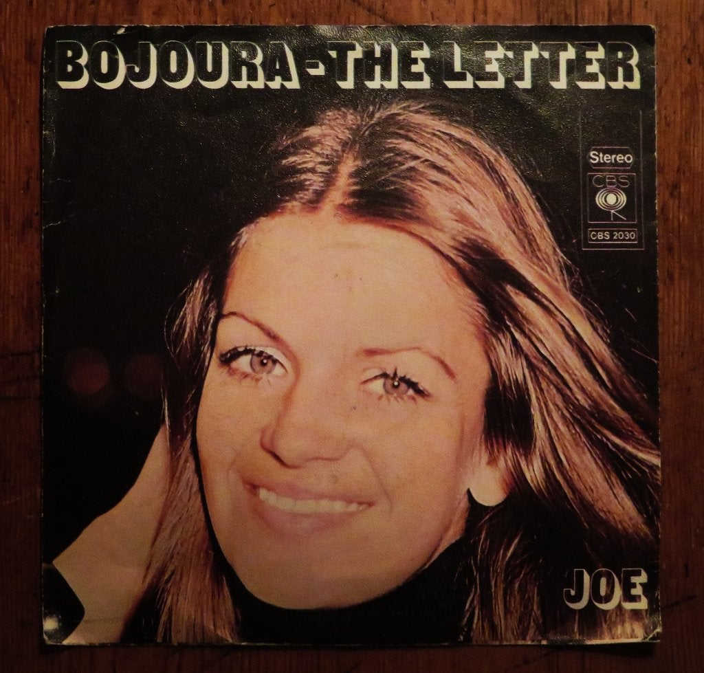 Vinyl single Bojoura: The letter, Ophalen of Verzenden