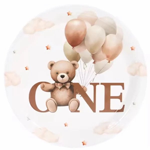 Party set Sweet Bear 40-delig, Versiering, Verjaardag, Nieuw, Ophalen of Verzenden