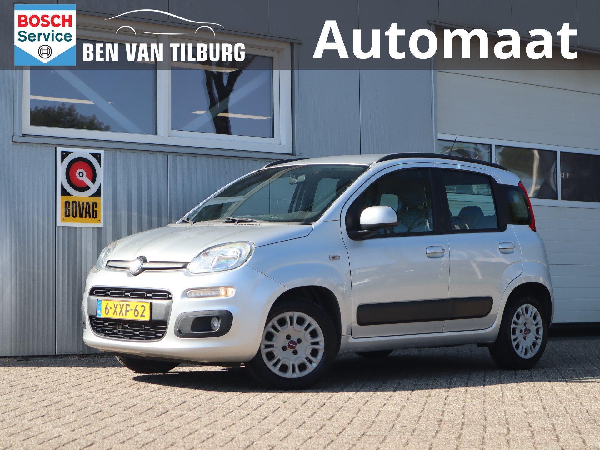 Fiat Panda 0.9 TwinAir Edizione Cool / Automaat / Airco / Ci, Auto's, Euro 5, Panda, Grijs, Start-stop-systeem