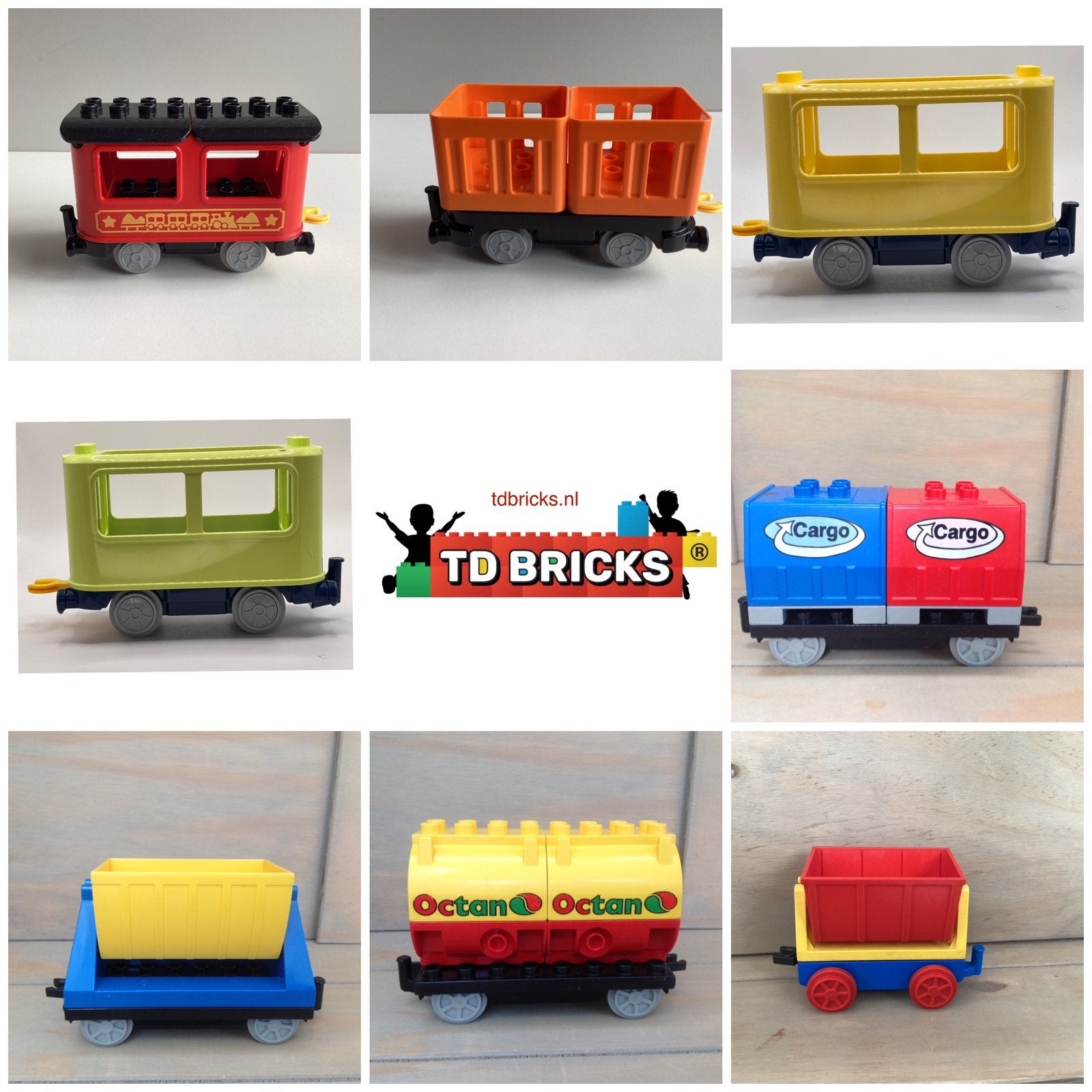 Duplo trein wagon, Ophalen of Verzenden, LEGO System A/S, Product.compliance@LEGO.com, Aastvej 1, 7190 Billund, Denemarken
