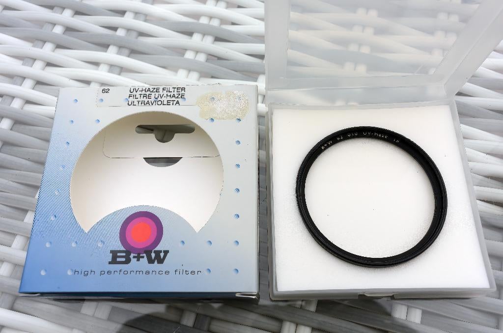 UV FILTER 62MM, Ophalen of Verzenden, Zo goed als nieuw, 60 tot 70 mm, UV-filter