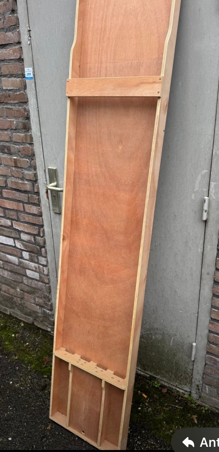 Houten sjoelbak, Hobby en Vrije tijd, Ophalen, Gebruikt