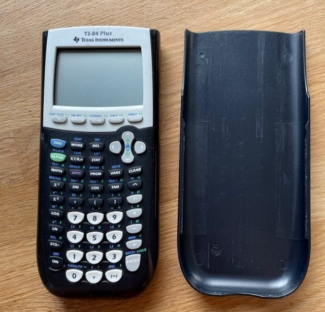 De Texas Instruments TI-84 Plus, Ophalen of Verzenden, Grafische rekenmachine, Gebruikt