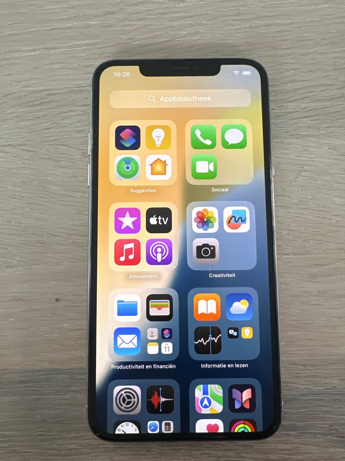 iPhone 11 Pro Max 64GB Wit - Gebruikt, Telecommunicatie, Mobiele telefoons | Apple iPhone, IPhone 11 Pro Max, Wit, Ophalen of Verzenden