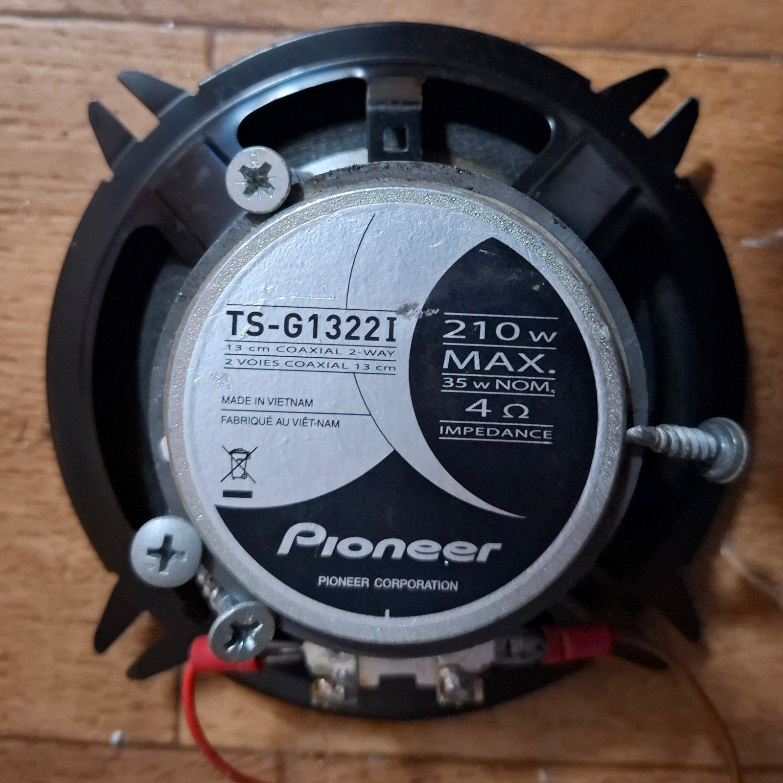 Pioneer TS-G1322I 2-weg coaxiale autospeakers (set van 2), Auto diversen, Autospeakers, Ophalen, Gebruikt