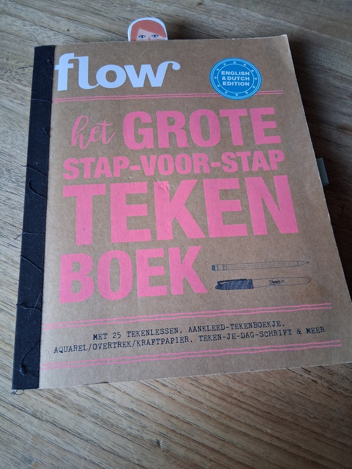 Flow Het Grote Stap-voor-Stap Tekenboek (Engelse Editie), Ophalen of Verzenden, Nieuw, Boek of Gids