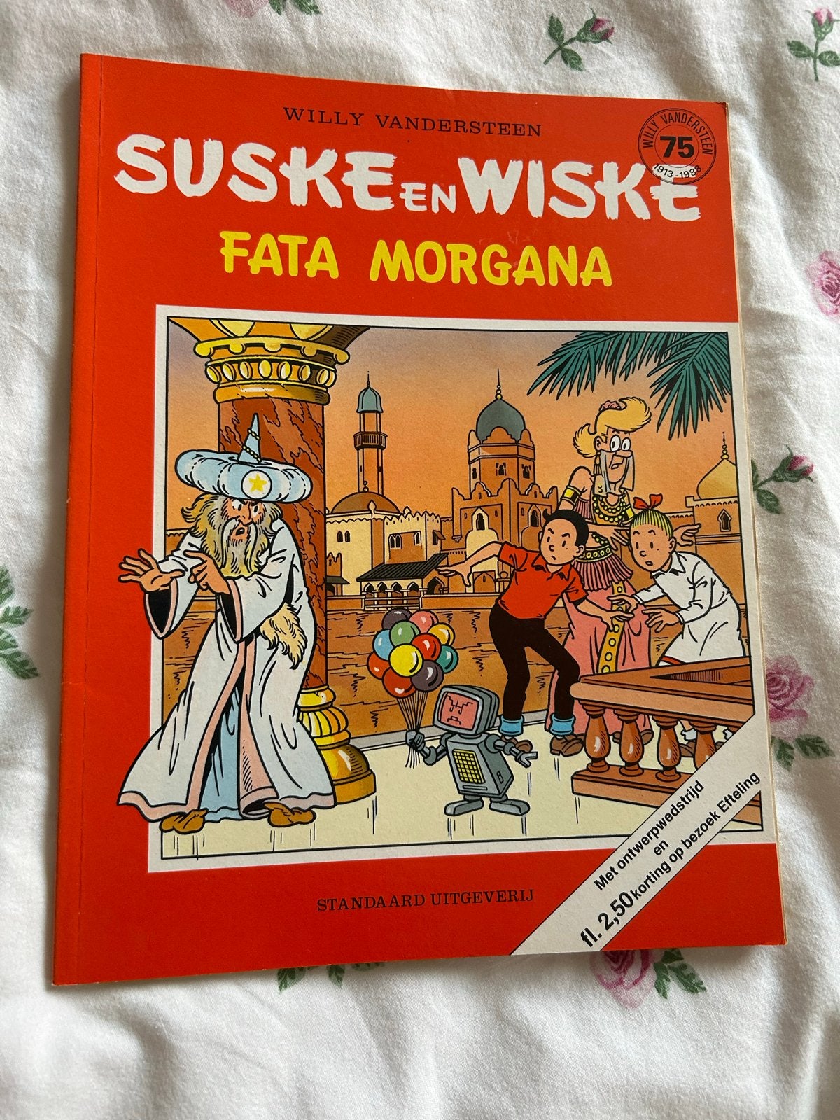 Suske en Wiske - Fata Morgana (Standaard Uitgeverij), Eén stripboek, Ophalen of Verzenden, Gelezen
