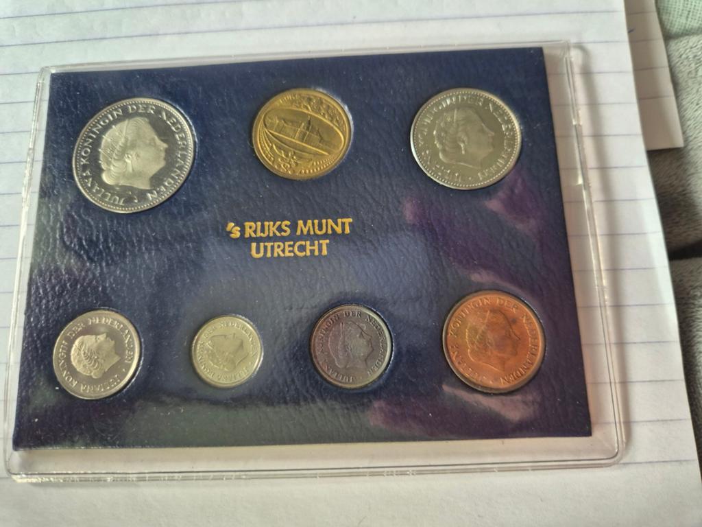Nederlandse muntset 1980 Koningin Juliana Rijk's Munt, Ophalen of Verzenden, Koningin Juliana, Overige waardes, Setje