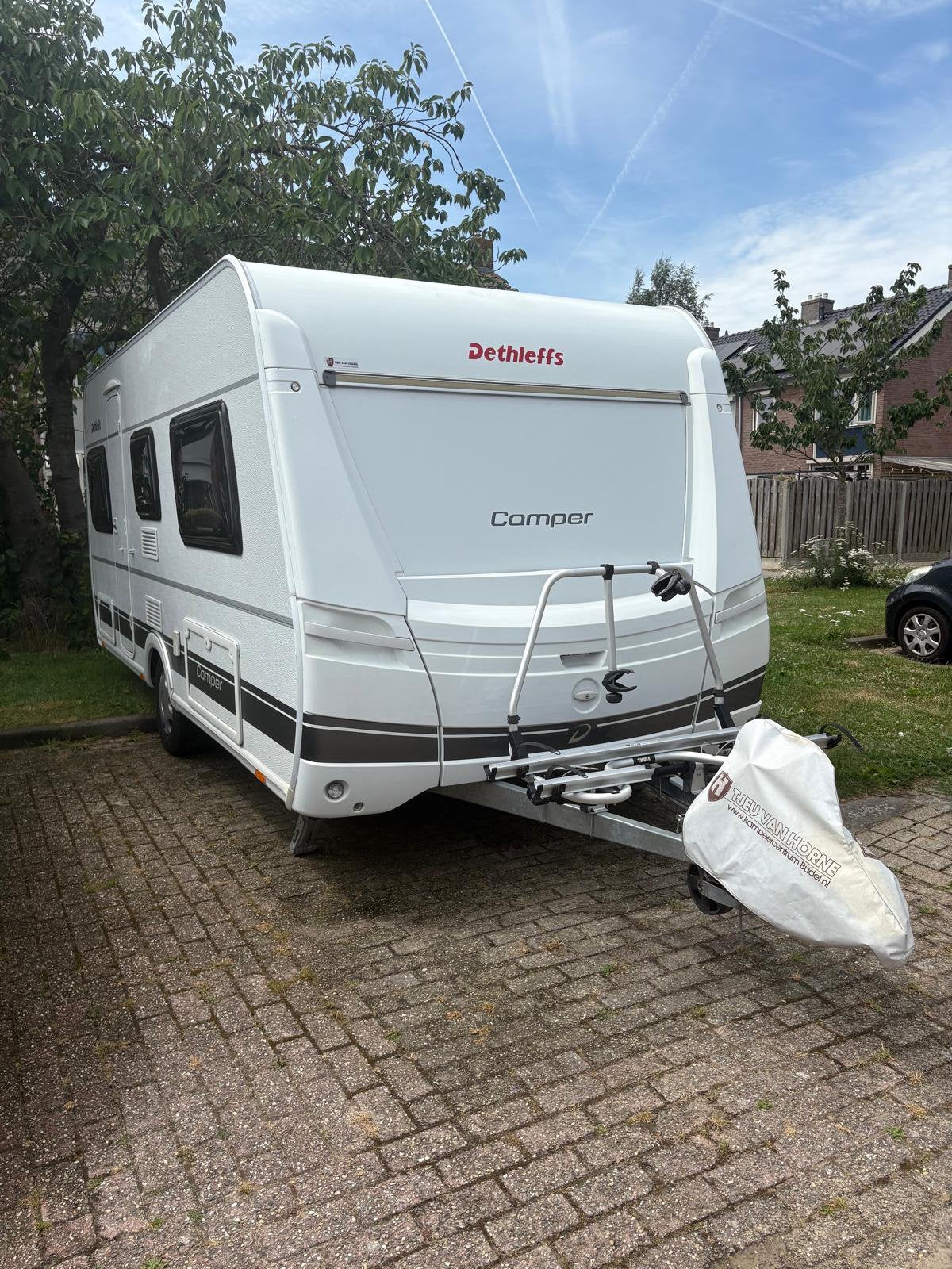 Dethleffs Camper 470 ER luifel, mover en Bovagkeuring!, Rondzit, 2 aparte bedden, Particulier, Tot en met 4