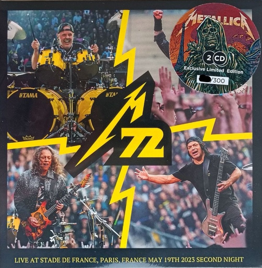 2Cd Metallica M72 Live Stade De France 2023 2nd Night NIEUW, Ophalen of Verzenden, Nieuw in verpakking, Live-album, Digipak