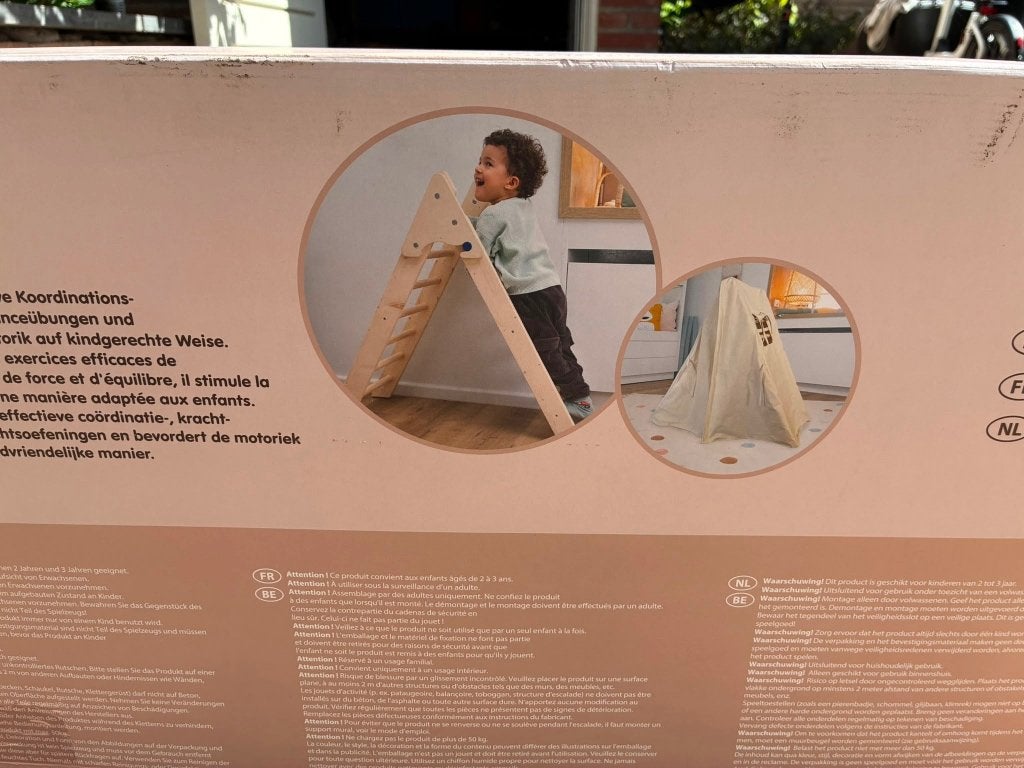 Houten trap / tent, Ophalen, Zo goed als nieuw, Meubelstuk of Keukentje