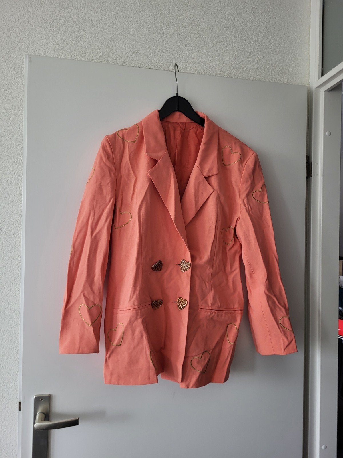 Carla blazer 4XL, Maat 46/48 (XL) of groter, Oranje, Ophalen of Verzenden, Jasje