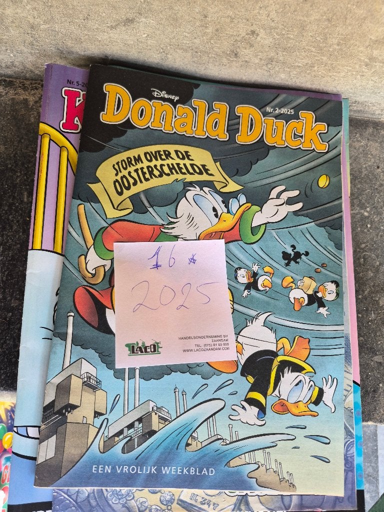 Donald Duck jaargangen, 2017, 2018, 2019, 2020, 2021, 2022, Boeken, Walt Disney, Meerdere stripboeken, Ophalen, Gelezen