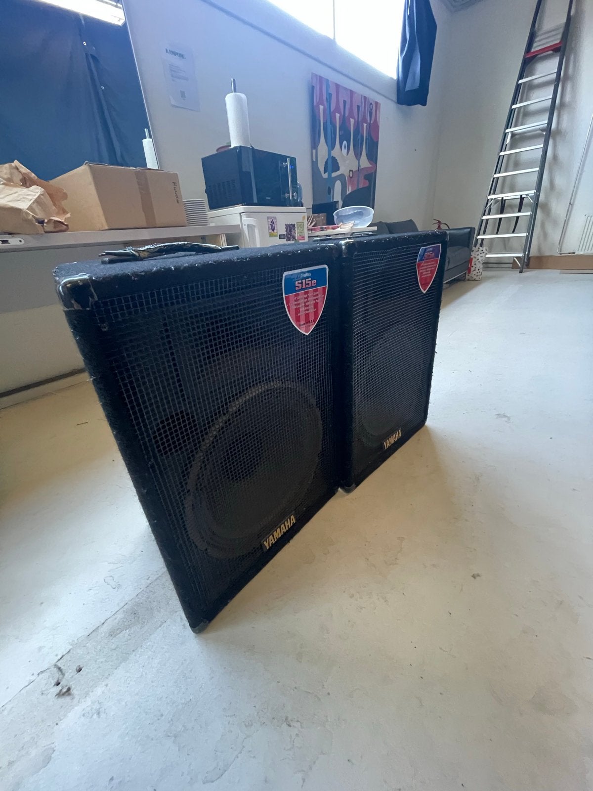 Yamaha S15e PA Speakerset, Gebruikt, Speakerset, Yamaha, Geschikt voor surround/home cinema