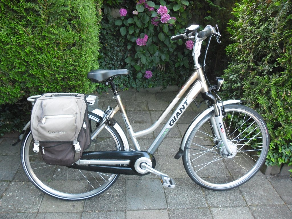 Te koop goede Giant Elektrische Fiets., Fietsen en Brommers, Elektrische fietsen, Gebruikt, 51 tot 55 cm, 30 tot 50 km per accu