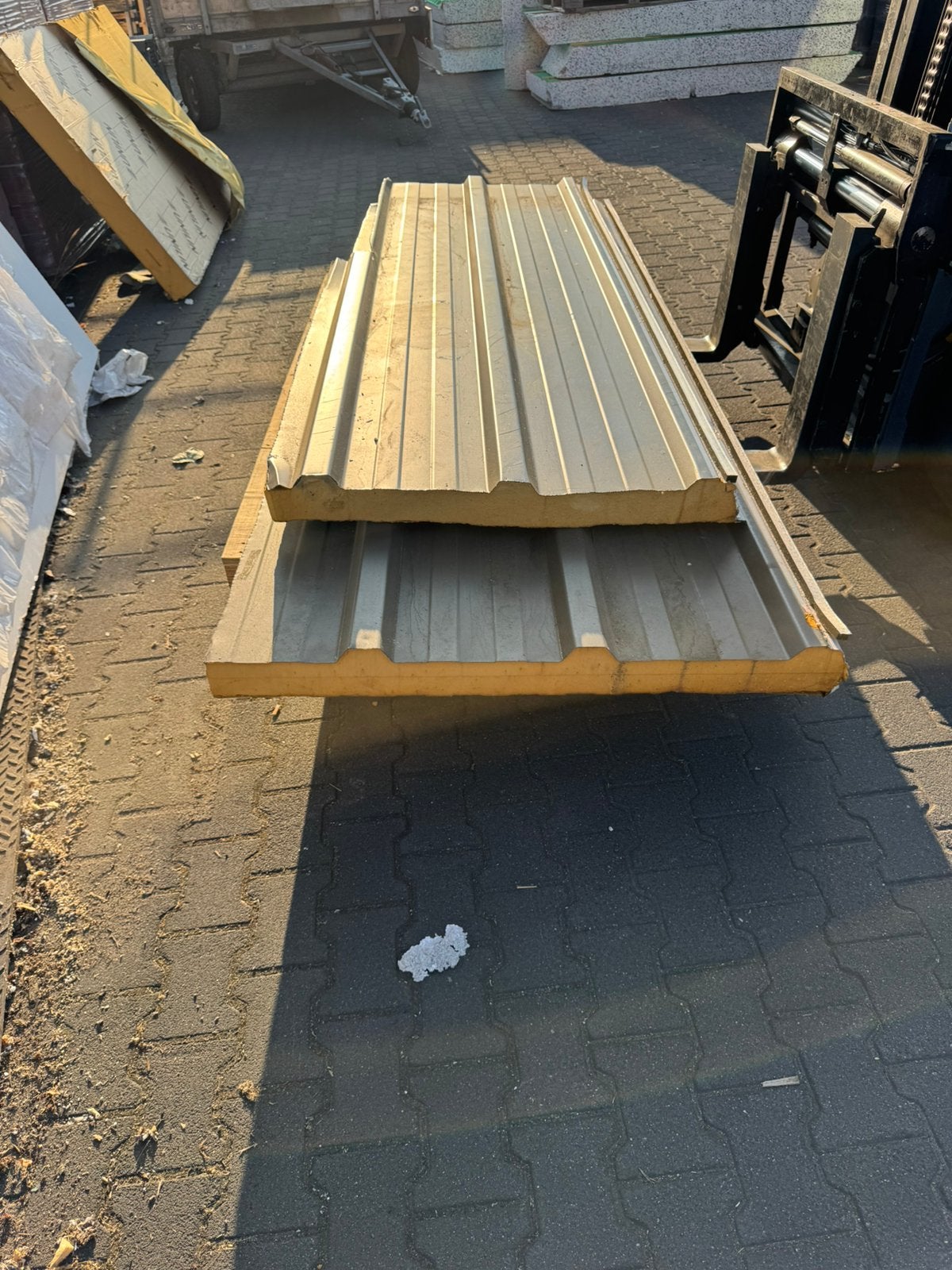 Falk stalen dakpkaat, Doe-het-zelf en Verbouw, Platen en Panelen, Ophalen, Zo goed als nieuw