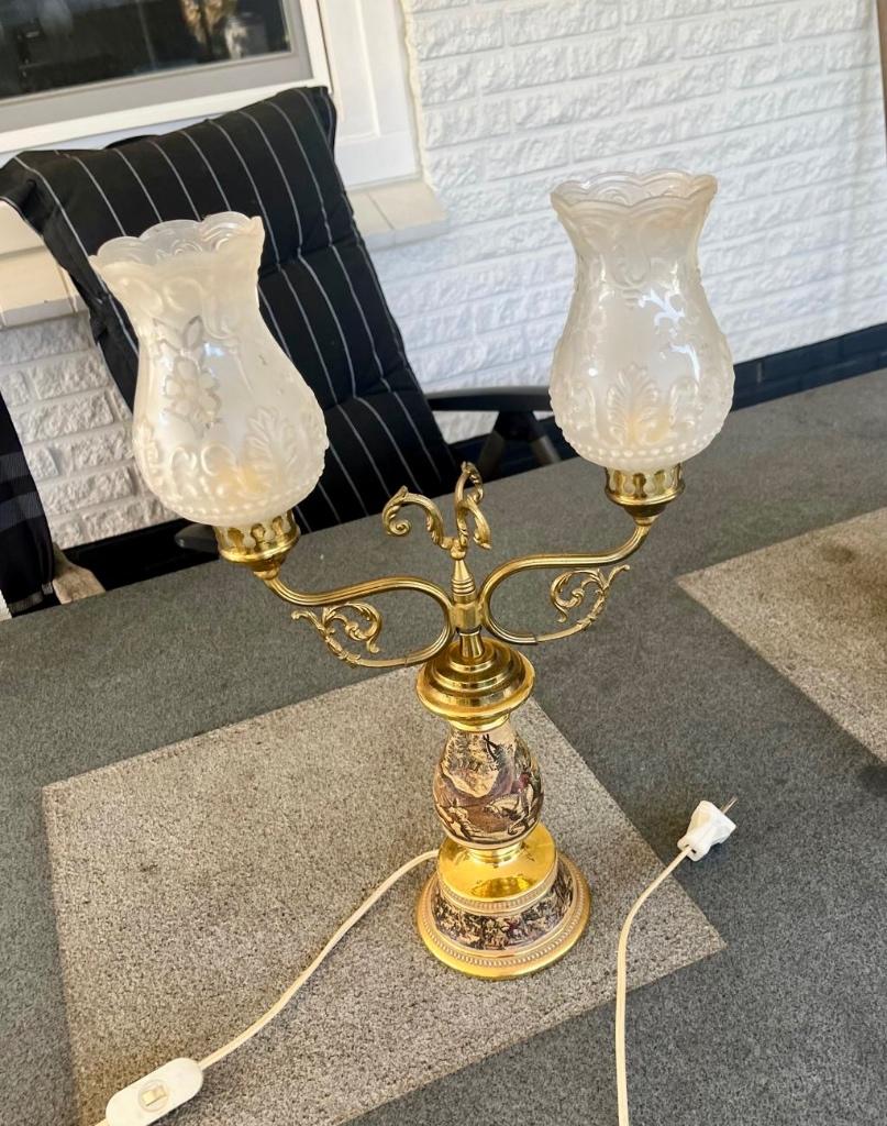 Tafellamp, Huis en Inrichting, Ophalen, Gebruikt, 50 tot 75 cm, Vintage