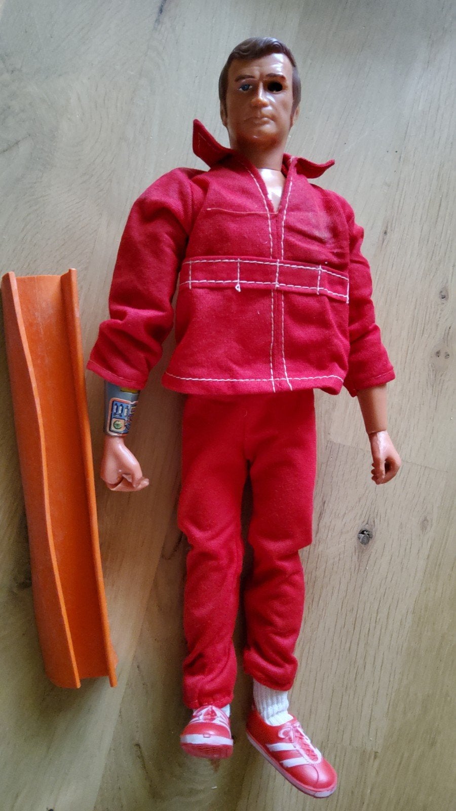 Vintage Man van 6 Miljoen The Bionic Man Kenner doll, Verzamelen, Ophalen of Verzenden, Gebruikt, Pop