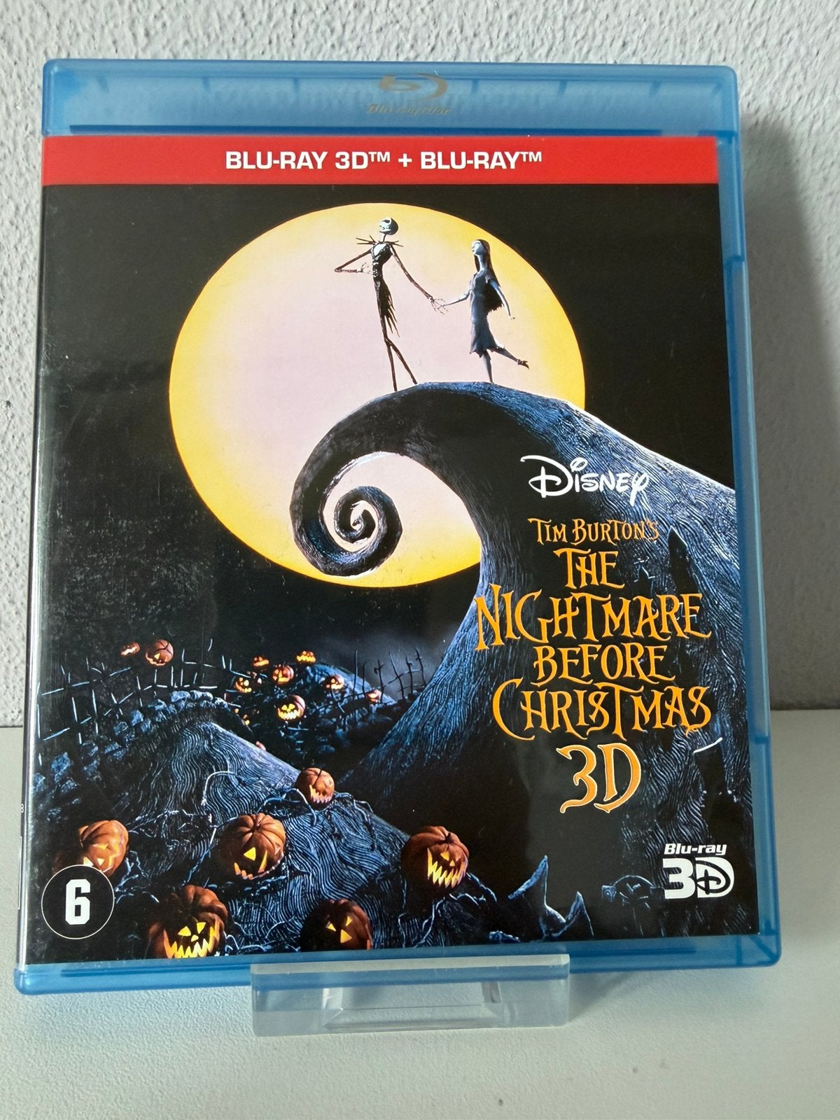 The Nightmare Before Christmas 3D Blu Ray NLO, Verzenden, Zo goed als nieuw, Tekenfilms en Animatie