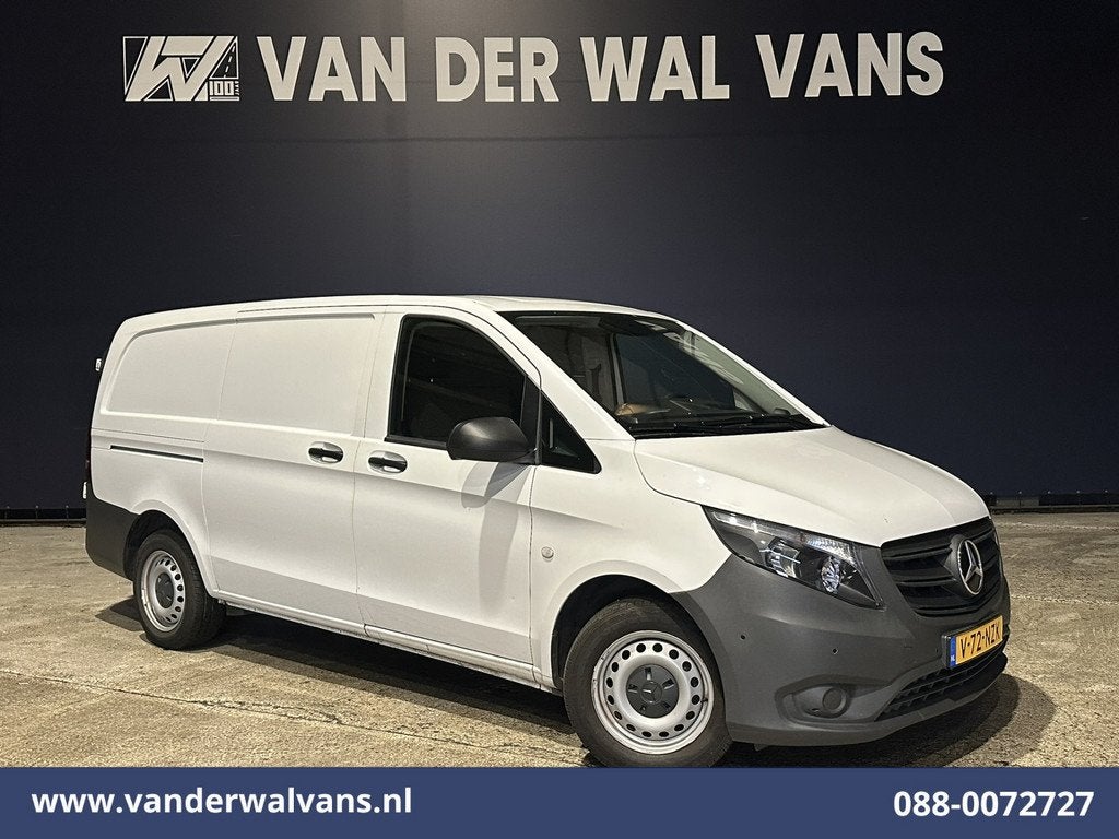 Mercedes-Benz Vito 114 CDI 136pk L2H1 Euro6 Airco | Camera |, Auto's, Bestelauto's, Gebruikt, 4 cilinders, 2000 kg, 1881 kg