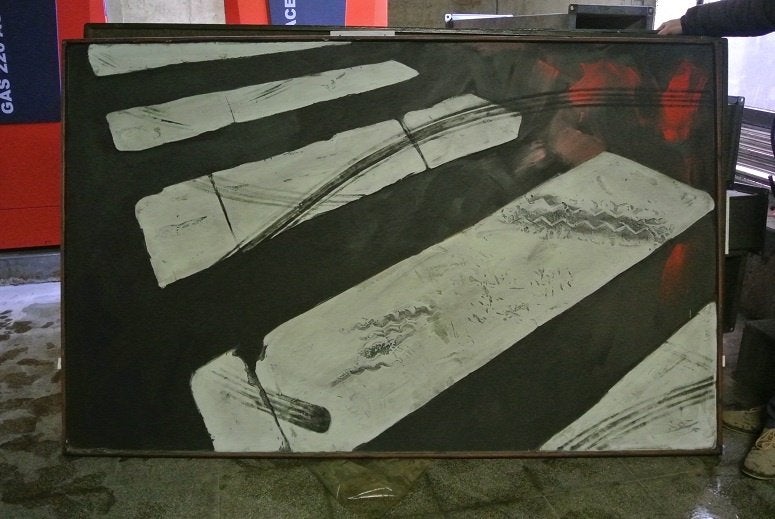 11 kunstpanelen van Gregor Kartai, Antiek en Kunst, Ophalen, 3D-effect, Collage