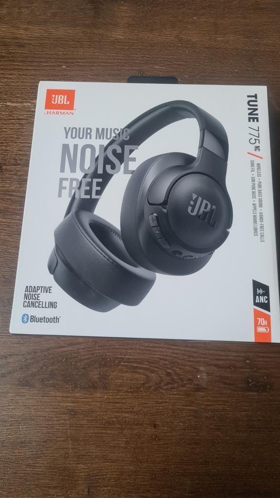 Jbl tune 775 noise canceling, Audio, Tv en Foto, Koptelefoons, Overige merken, Bluetooth, Nieuw, Ophalen of Verzenden