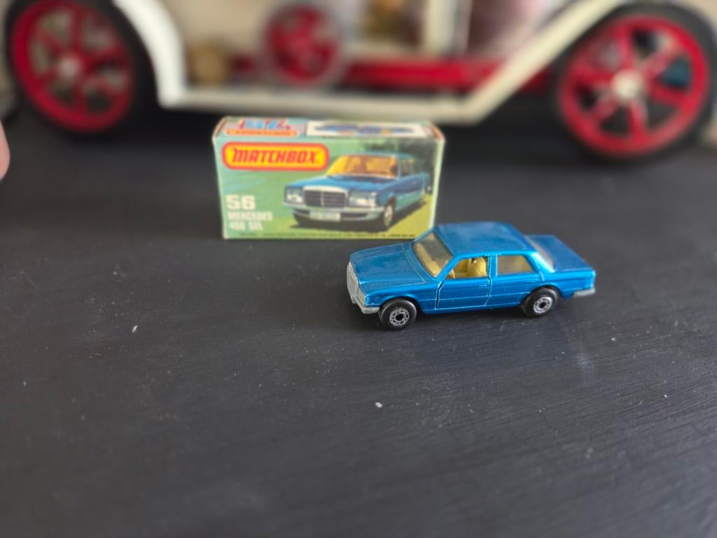 Matchbox Mercedes 450 SEL - Topstaat!, Ophalen of Verzenden, Zo goed als nieuw, Auto, Matchbox