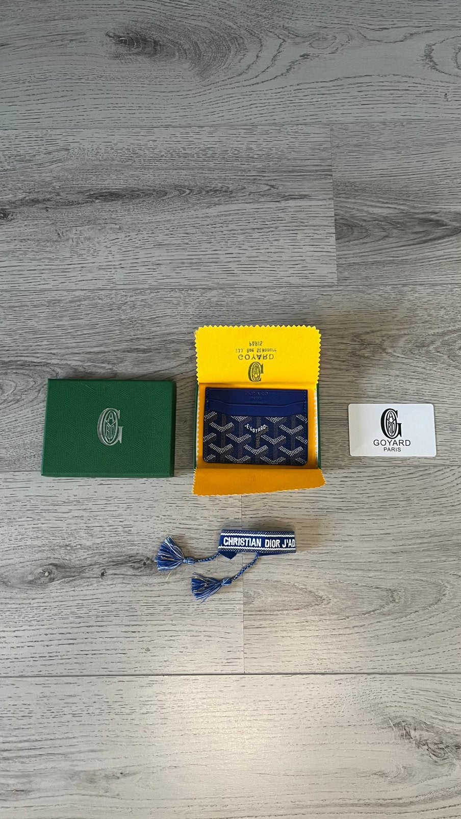 Goyard Cardholder - Dior J’adore bracelet, Sieraden, Tassen en Uiterlijk, Portemonnees, Ophalen of Verzenden, Zo goed als nieuw