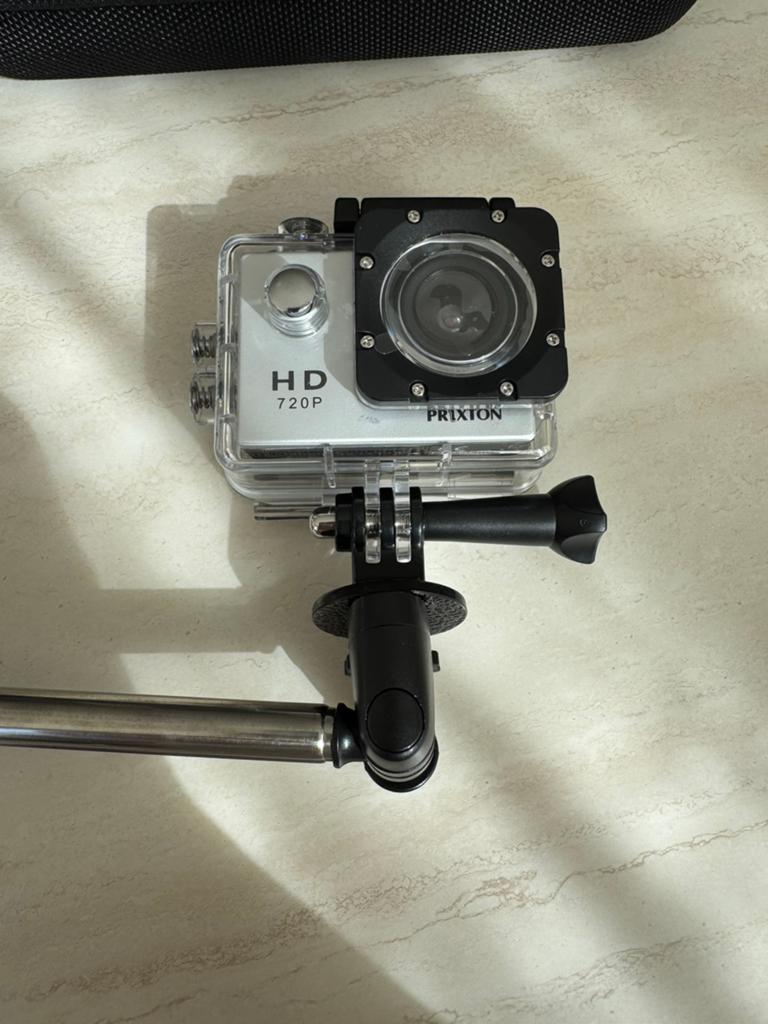 Prixton actioncamera met heel veel accessoires, Ophalen of Verzenden, Nieuw, Overige merken