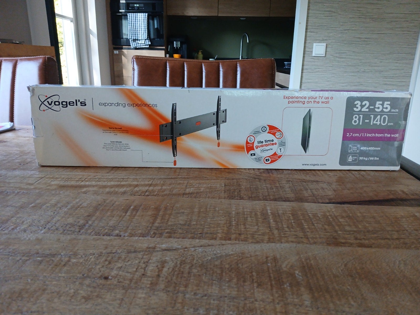 Vogel's universele tv-muurbeugel 32-55 inch, Audio, Tv en Foto, Ophalen of Verzenden, Gebruikt