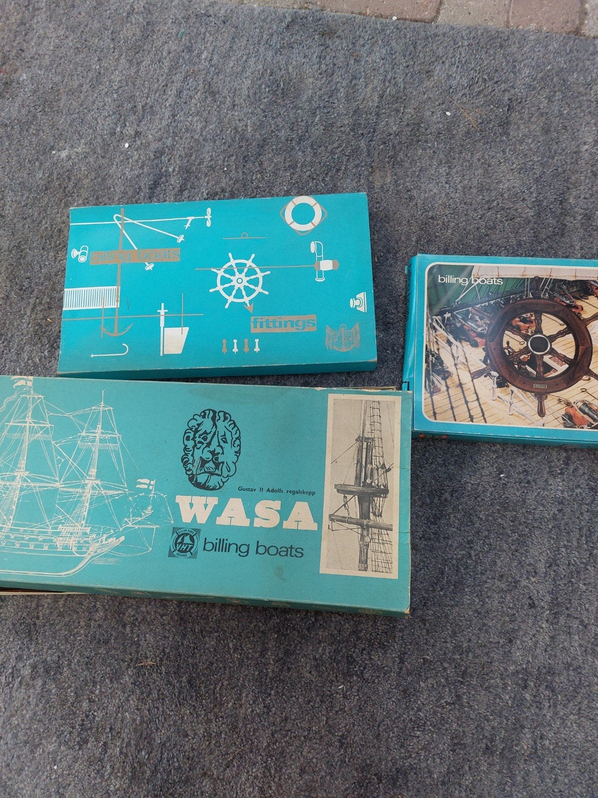 Vintage Billing Boats Bouwdozen - Wasa & Fittings, Overige merken, Gebruikt, Onbekend, Ophalen of Verzenden