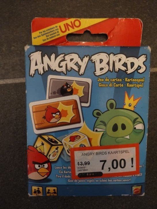 Diverse Angry Birds spellen (2 nieuw in verpakking), Een of twee spelers, Ophalen of Verzenden, Nieuw