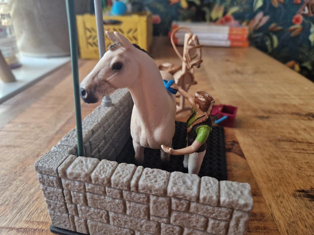 Schleich paarden wasplaats, Ophalen of Verzenden, Nieuw