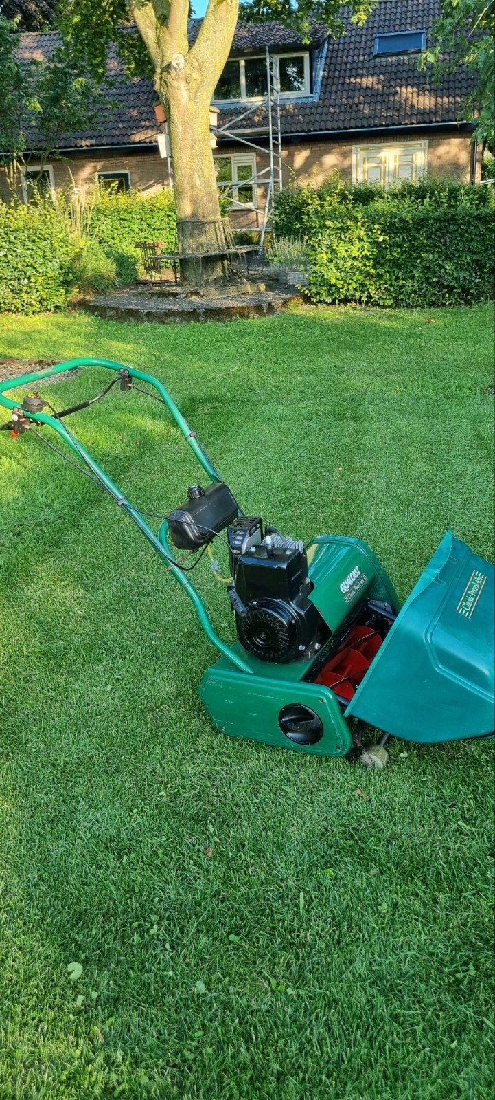 Qualcast 43s grasmaaier, Tuin en Terras, Grasmaaiers, Ophalen, Gebruikt