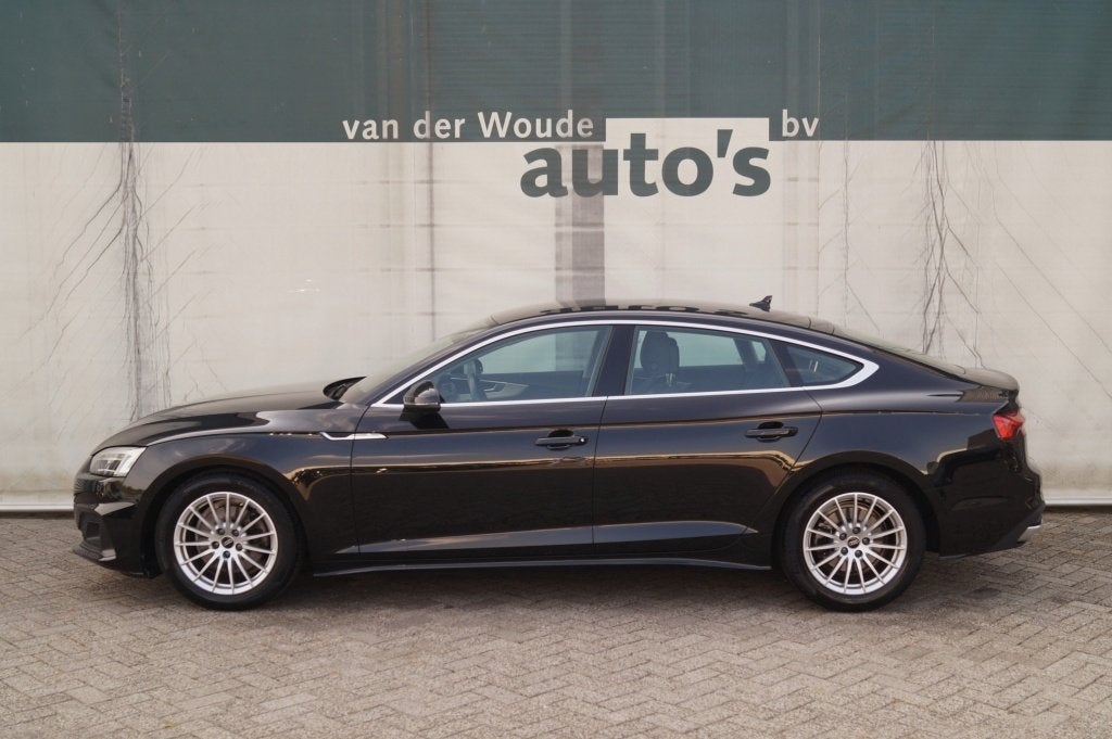 Audi A5 Sportback 35 TFSI 150pk Pro Line -LEER-LED-ECC-CARPL, Auto's, Dealer onderhouden, Gebruikt, Euro 6, 4 cilinders