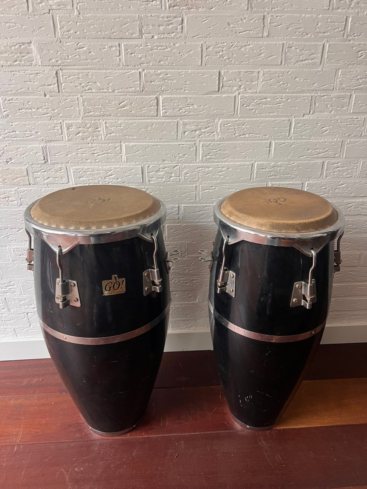 Setje conga’s, Muziek en Instrumenten, Ophalen, Gebruikt