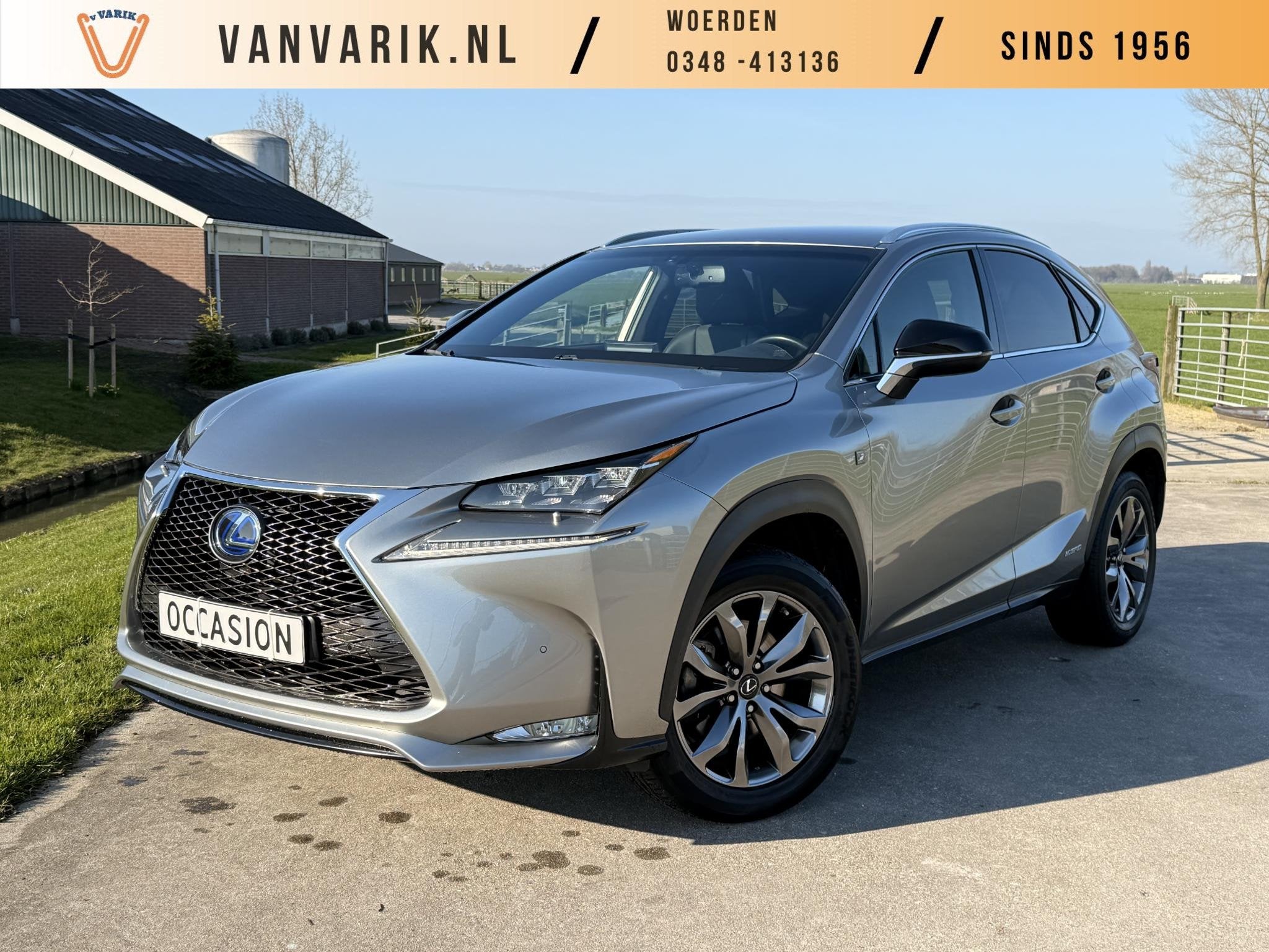 Lexus NX 300h AWD F Sport Line | NAVIGATIE | KEYLESS ENTRY |, Auto's, Lexus, Automaat, 1760 kg, Bedrijf, Hybride Elektrisch/Benzine