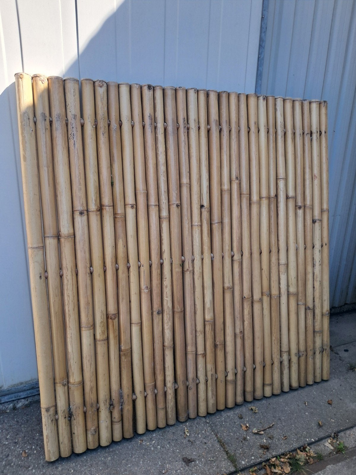 bamboe schutting  schermen, Tuin en Terras, Schuttingen, Ophalen, Hout, Minder dan 3 meter, 1 tot 2 meter
