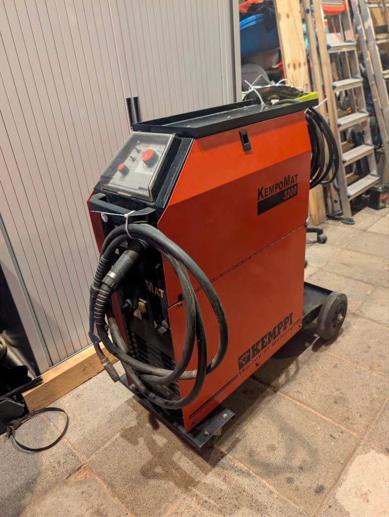 Kemppi KempoMat 3200 Lasapparaat - Gebruikt, Ophalen, Gebruikt, 250 ampère of meer, Co2